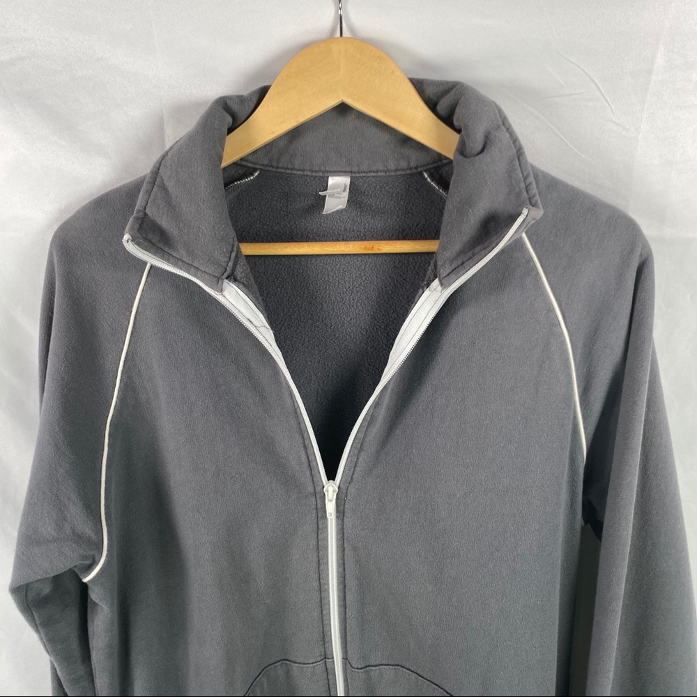 AMERICAN APPAREL Fat Rabbit Farm Zipper Sweatshirt - Picture 7 of 13